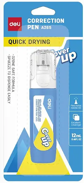 سعر ومواصفات ديلي قلم تصحيح سريع الجفاف A265 مع طرف ابرة معدنية دقيقة 12 مل (B0H6JRX5CJ) على Amazon EG