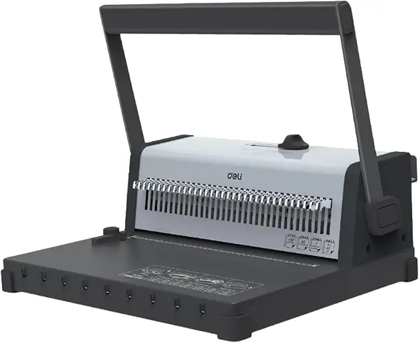 سعر ومواصفات ديلي ماكينة تجليد وتثقيب T322 A4، رمادي (B0H6JL96N3) على Amazon EG