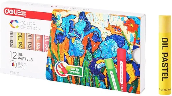 سعر ومواصفات ديلي مجموعة الوان باستيل زيتية C306-12، 12 قطعة، متنوعة (B0H6JD6DX4) على Amazon EG