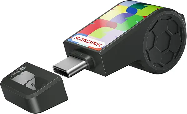 سعر ومواصفات ذاكرة فلاش USB-C من سانديسك: وحدات ذاكرة فلاش (USB) سعة 64 جيجابايت - إصدار كأس العالم 2026 العالمي - سرعة قراءة تصل إلى 300 ميجابايت/ثانية (B0G452FS75) على Amazon EG