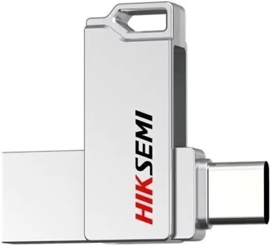 سعر ومواصفات ذاكرة فلاش مزدوجة 256GB USB 3.2 ونوع A+C من هيكسيمي | HS-USB-E327C 256G U3 فضي | سرعة قراءة تصل إلى 150 ميجابايت/ثانية وسرعة كتابة تصل إلى 45 ميجابايت/ثانية | ضمان محلي لمدة 5 سنوات (B0D4VQYYDW) على Amazon EG