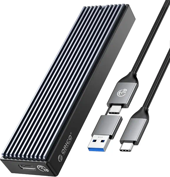 سعر ومواصفات ذاكرة مستديمة M.2 من اوريكو SSD 10Gbps محول USB خارجي USB3.2/ USB3.1 الجيل الثاني USB-C لM.2 PCIe NVME M-Key 2230/2242/2260/2280 SSD، مع UASP - M2PV (B08DCXB3CD) على Amazon EG