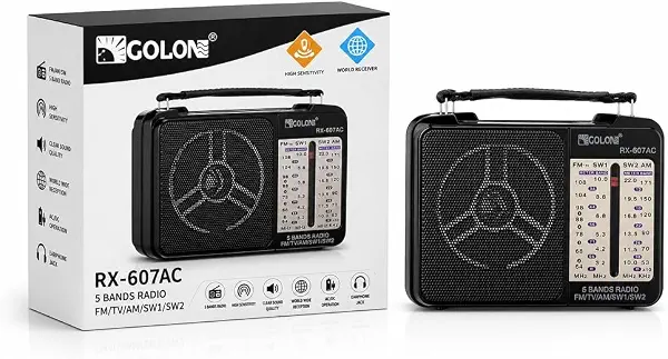 سعر ومواصفات راديو محمول بـ5 نطاقات من جولون - اسود - A1-328 (B0H4HKCRK2) على Amazon EG