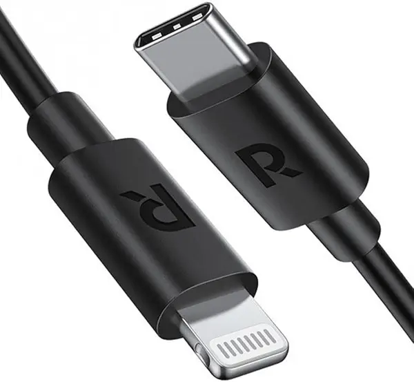 سعر ومواصفات راف بور كابل USB-C الى لايتنينج بطول 3 متر RP-CB1034 - اسود (B0C24B7B5Z) على Amazon EG