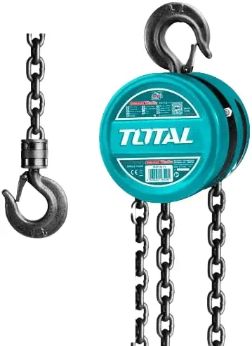 سعر ومواصفات رافعة جنزير 1 طن 3 م THT1611 من توتال (B0F8QSRLJ9) على Amazon EG