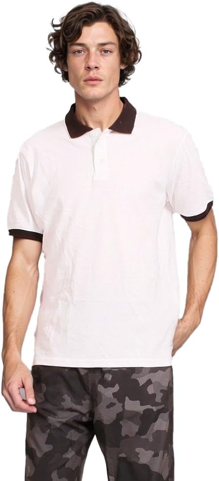 سعر ومواصفات رافين Ravin Mens Men Polo Shirt Modern (pack of 1) (B0F18L9Q2X) على Amazon EG