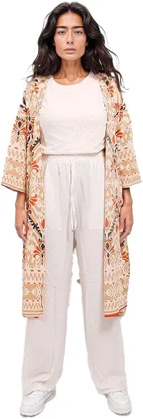 سعر ومواصفات رافين كيمونو مطبوع للنساء من ريفين (B0DV99T8NP) على Amazon EG