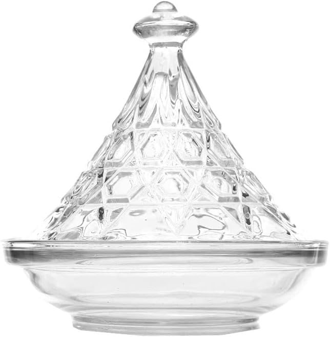 سعر ومواصفات راك طاجن زجاجي زمردي - طبق تقديم زجاجي مزخرف وحاوية (شفاف/شفاف) (B0HGBMCW4C) على Amazon EG