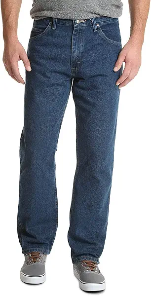 سعر ومواصفات رانجلر Wrangler Men's Wrangler Authentics Men's Big & Tall Classic 5-pocket Relaxed Fit Jean Jeans (B07VM1MNTG) على Amazon EG