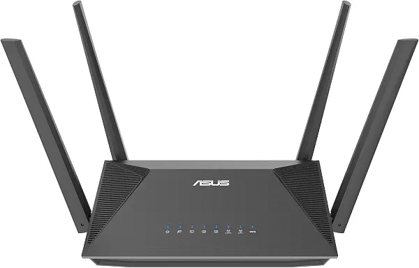 سعر ومواصفات راوتر RT-AX52 (AX1800) مزدوج النطاق شبكة محلية لاسلكية WLAN 6، حماية فورية برمجة أمان للأطفال، شبكة في بي ان مدمجة، متوافق مع اي ميش من اسوس (B0D2M326KJ) على Amazon EG