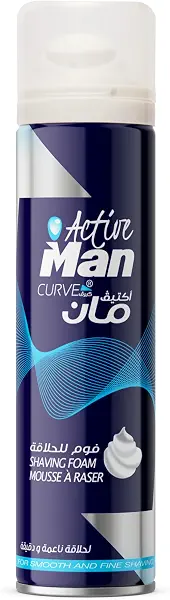 سعر ومواصفات رغوة حلاقة كيرف من اكتيف مان، 200 ملليلتر (B0DVMQM66L) على Amazon EG