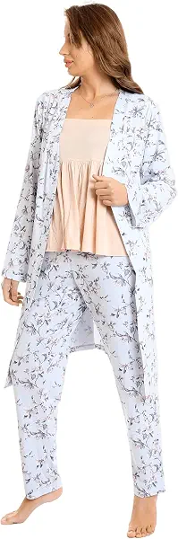 سعر ومواصفات ريد قطن طقم بيجامة مشجر من القطن الاحمر، طقم من 3 قطع (B09YX1C86Z) على Amazon EG