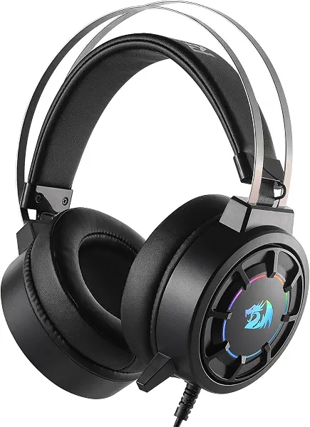 سعر ومواصفات ريدراجون سماعة راس للالعاب H314 RGB - سماعة كمبيوتر سلكية مع مشغلات 40 ملم، وصلة USB، تصميم خفيف الوزن، وسائد اذن من جلد البولي يوريثين الناعم لراحة قصوى (B0F78Z3KLP) على Amazon EG