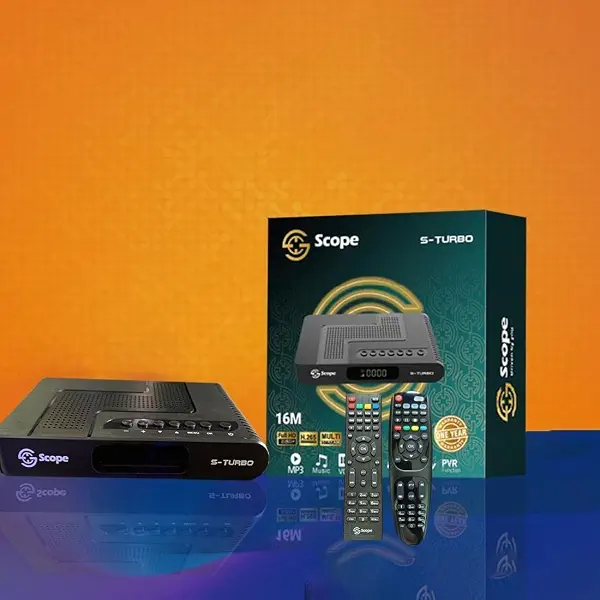 سعر ومواصفات ريسيفر اس تيربو من سكوب، مستقبل ستالايت (B0GRPLDD4W) على Amazon EG