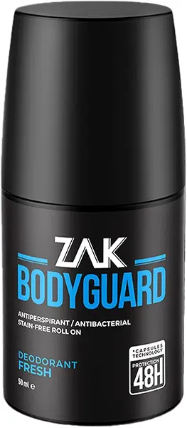 سعر ومواصفات زاك مزيل عرق رول اون فريش من بودي جارد 50 مل للذكر (B0DFYKS1QC) على Amazon EG