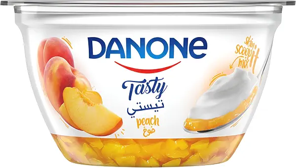 سعر ومواصفات زبادي خوخ تيستي من دانون، 120 جرام (B0G1YPTS6M) على Amazon EG