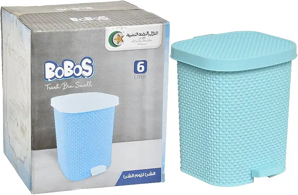 سعر ومواصفات زباله صغيرة 6لتر بوبوس لبنى (B09K6FPDPP) على Amazon EG