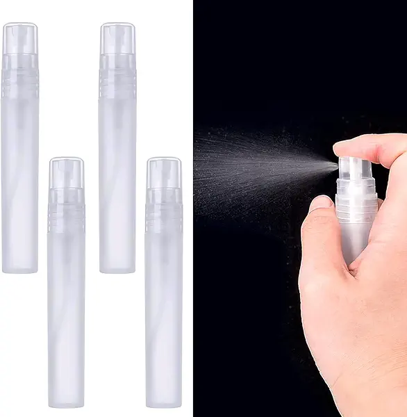 سعر ومواصفات زجاجات بخاخ صغيرة، زجاجة بخاخ صغيرة سعة 10 مل، زجاجة عطر محمولة قابلة لإعادة الملء، مجموعة زجاجات فارغة للسفر للعناية الشخصية بالجمال والمكياج من ايزرانوفا (B0F6MLD67T) على Amazon EG