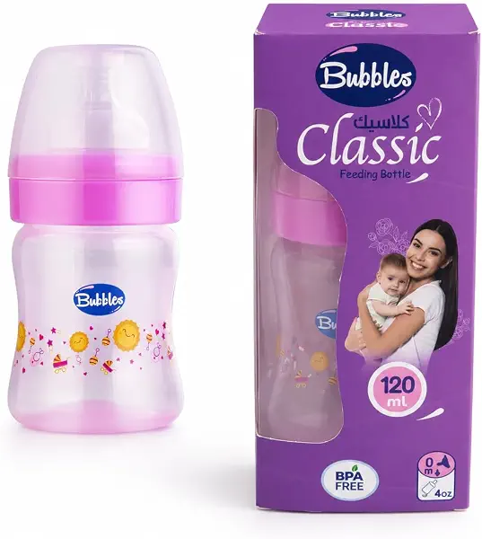 سعر ومواصفات زجاجة رضاعة كلاسيك روز 120 مل من بابلز (B0C19GX7ML) على Amazon EG
