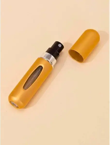 سعر ومواصفات زجاجة عطر صغيرة ومحمولة وقابلة لإعادة التعبئة، بخاخة فارغة لملئها بعطر أو منتجات ما بعد الحلاقة، مناسبة للسفر والشنط (أصفر) (B0CMD1KQMM) على Amazon EG