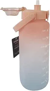 سعر ومواصفات زجاجة مياه سعة 2 لتر - متعددة الألوان من ترو فيت® (B0GDDL1PX2) على Amazon EG