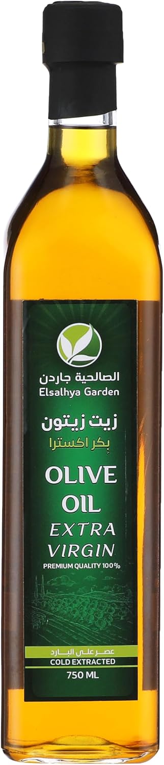 سعر ومواصفات زيت الزيتون من السلحية جاردن، سائل غني بأوميغا 3 و6 و9 والأحماض الدهنية أحادية عدم التشبع، بكر ممتاز، سعة 0.75 لتر (B0CHQ2FBCN) على Amazon EG