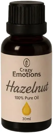 سعر ومواصفات زيت بندق نقي 100% معصور على البارد من كريزي ايموشنز، 30 مل (B0FS26GMLQ) على Amazon EG