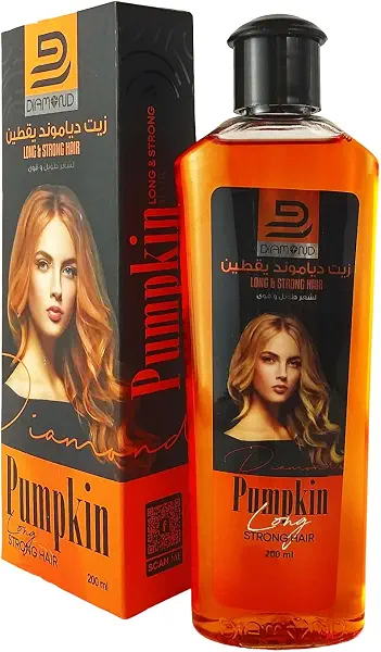سعر ومواصفات زيت دياموند يقطين لشعر طويل وقوي - 200 مل (B0F9VK3GJW) على Amazon EG