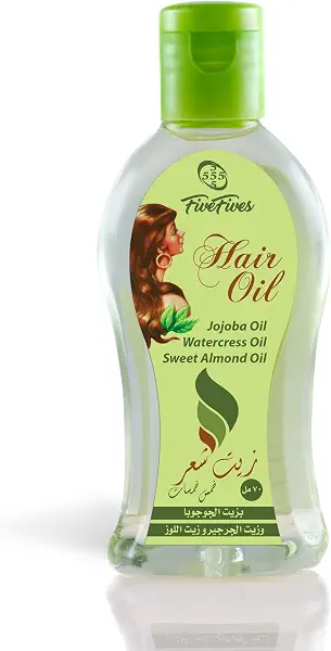 سعر ومواصفات زيت شعر بزيت الجوجوبا واللوز والجرجير - حجم 70 ملم من خمس خمسات (B09SZ6NM3Z) على Amazon EG