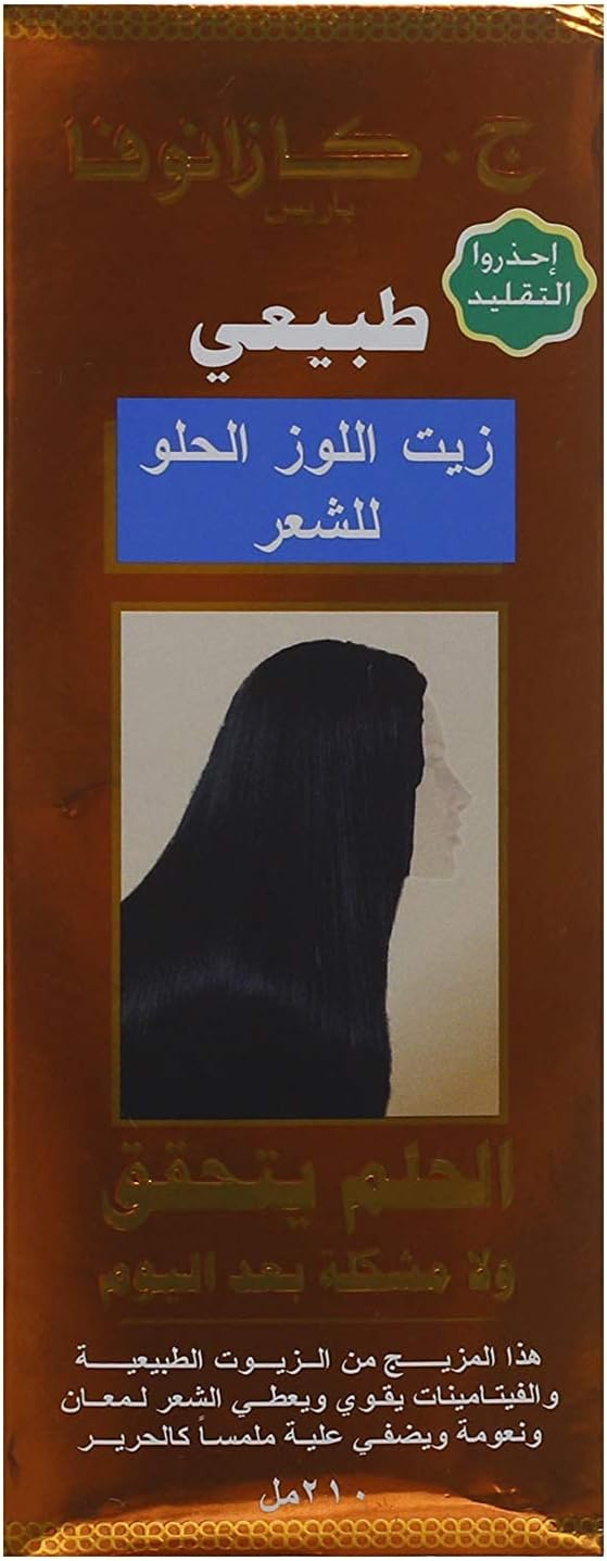 سعر ومواصفات زيت شعر من جي..كازنوفا ، 210 مل، J. كزانوفا (B081TS5YKR) على Amazon EG