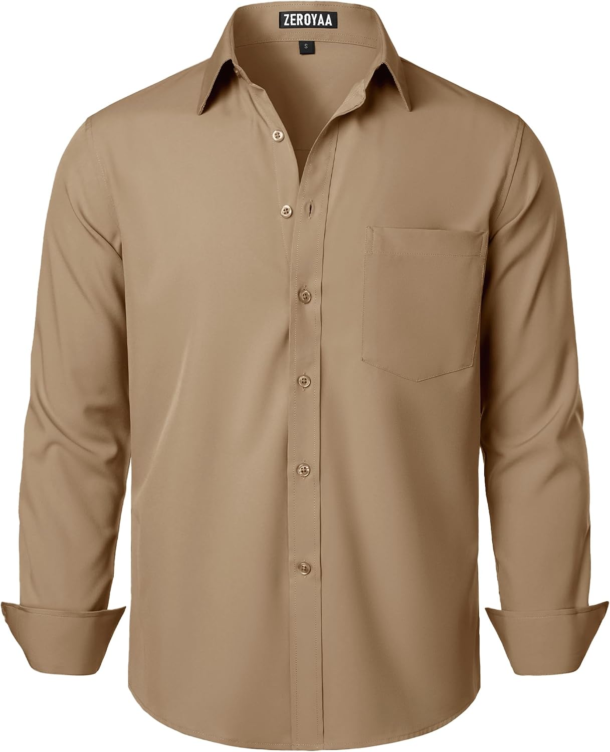 سعر ومواصفات زيرويا قميص بازرار امامية للرجال Zsscl05 (عبوة من قطعة واحدة) (B0F59RYN3M) على Amazon EG