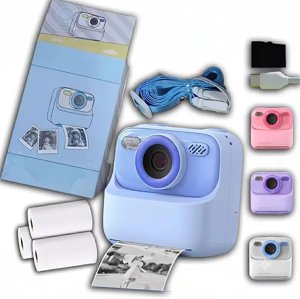 سعر ومواصفات زين PrintPlay Kids Instant Camera - Bubblegum Pink زهري (B0H4DDMKL9) على Amazon EG