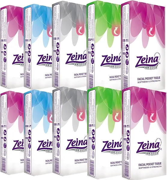 سعر ومواصفات زينا مناديل جيب 10 قطع (B0FMXYG4BJ) على Amazon EG