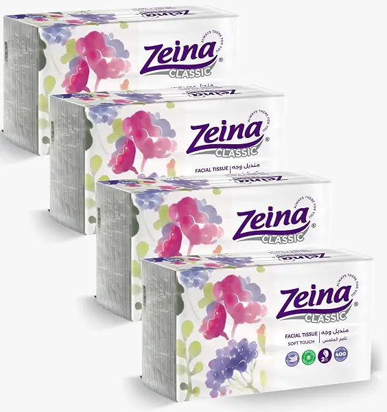 سعر ومواصفات زينة مناديل - 400 قطعة (B07G8HT7RY) على Amazon EG