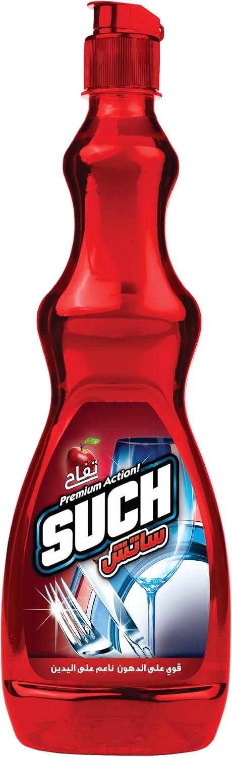 سعر ومواصفات سائل غسيل الصحون برائحة التفاح من سوش، 600 مل (B0HJHMBTGK) على Amazon EG