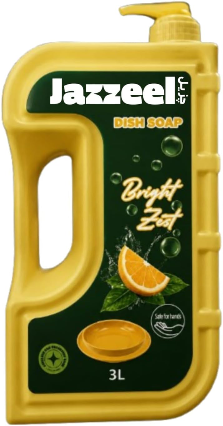 سعر ومواصفات سائل غسيل الصحون برائحة الليمون من جزيل، 3 لتر (B0H9SV5BXP) على Amazon EG
