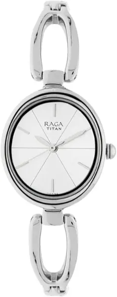 سعر ومواصفات ساعة رسمية للنساء انالوج معدن من تيتان 2579SM01 (B073WYP6CZ) على Amazon EG