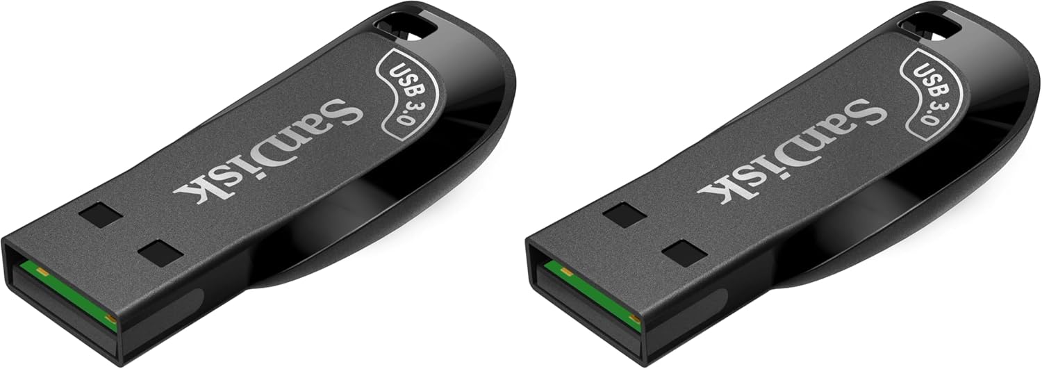 سعر ومواصفات سانديسك ذاكرة فلاش الترا شيفت USB 3.2 بسعة 128 جيجابايت (عبوة من قطعتين) (B0HLDRLR3L) على Amazon EG