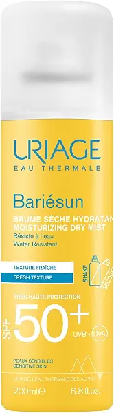 سعر ومواصفات سبراي جاف للوقاية من الشمس مع معامل حماية SPF 50+ يورياج - 200 مل سائل 6.8 أونصة سائلة (B079DTB53Z) على Amazon EG