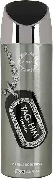 سعر ومواصفات سبراي معطر للجسم تاج هيم للرجال من ارماف - 200 مل (B00JR785GS) على Amazon EG