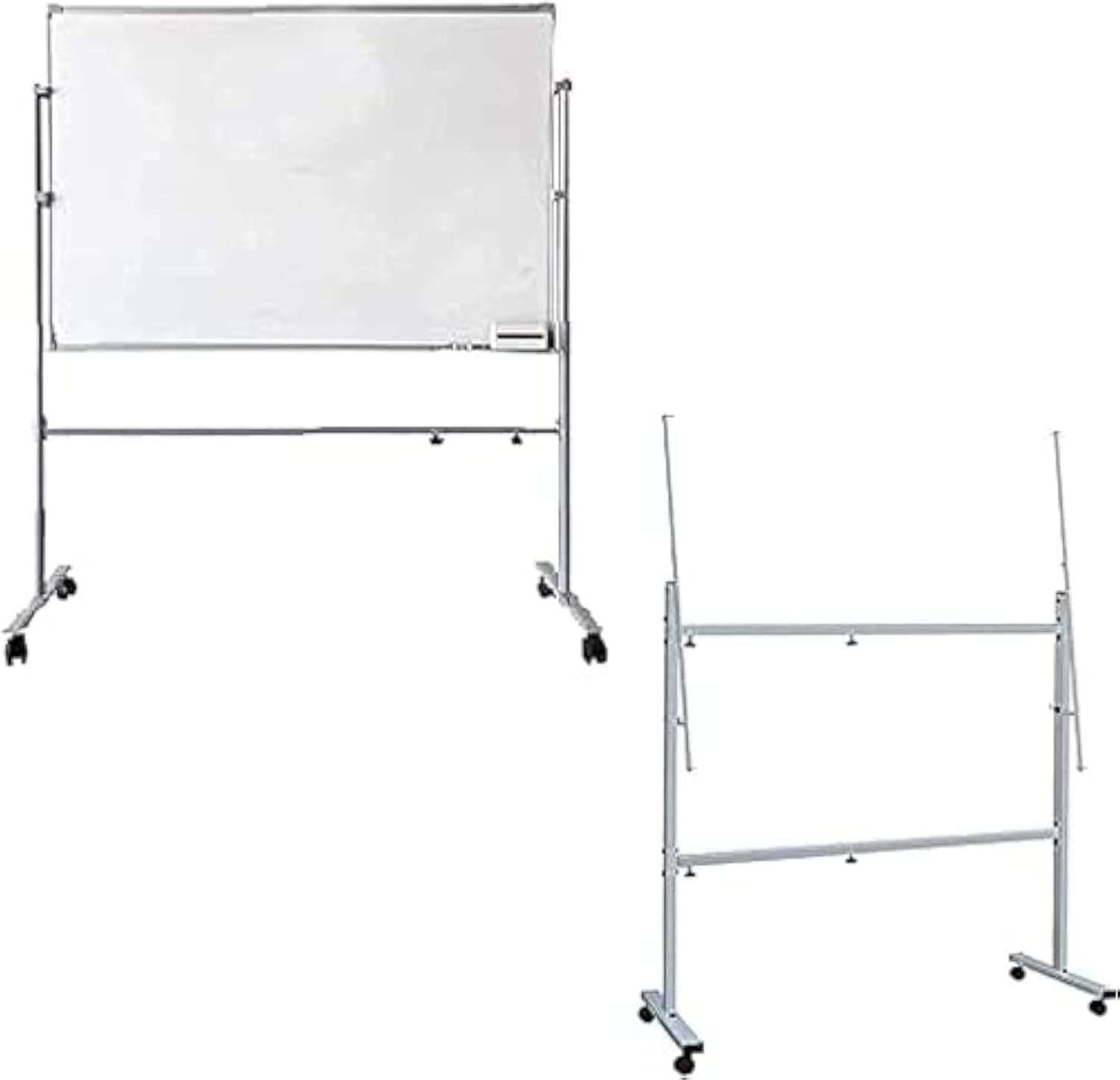 سعر ومواصفات سبورة بيضاء 60 × 90 سم مع حامل معدني (B0BNYS8SF5) على Amazon EG