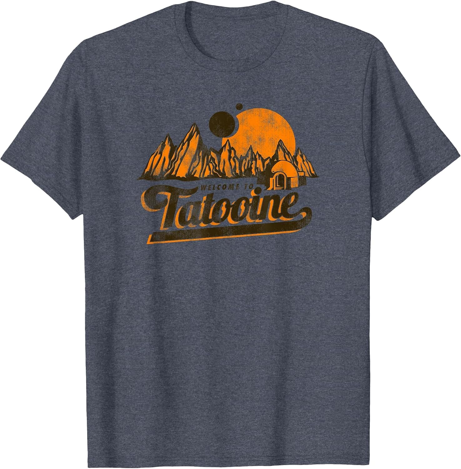 سعر ومواصفات ستار وورز ستار ورز تيشيرت مطبوع عليه Welcome to Tatooine للبالغين (B0CKH9L82T) على Amazon EG