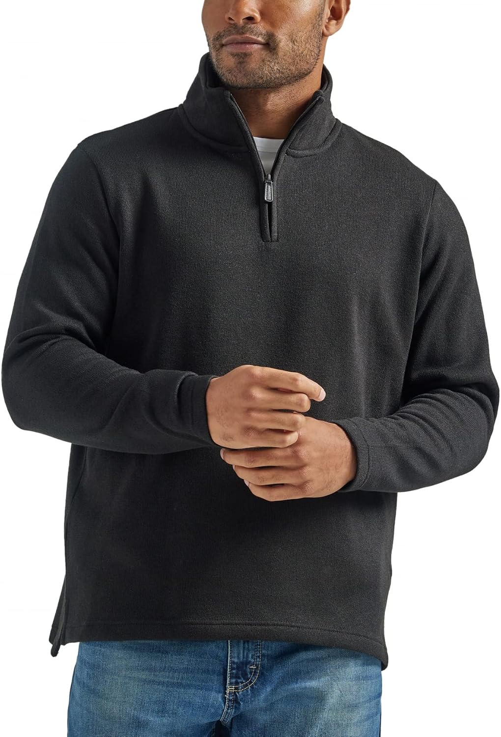 سعر ومواصفات سترة بلوفر رجالي Wrangler Authentics ، كافيار، M, كافيار, M (B01L0KS0OQ) على Amazon EG