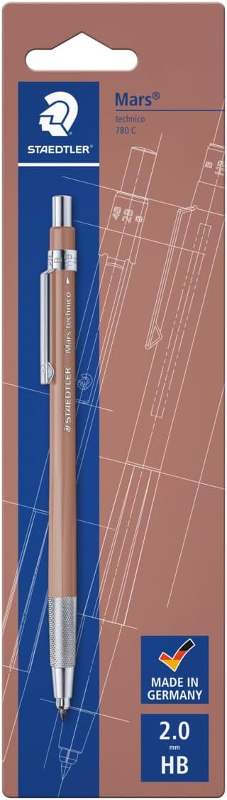 سعر ومواصفات ستيدلار قلم رصاص معدني 2 ملم بني، 780 C-78BK (B0D2XW1WP6) على Amazon EG