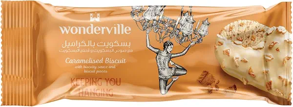 سعر ومواصفات ستيك ايس كريم بسكويت كراميل من وندرفيل 90 مل (B0FXXSX1DC) على Amazon EG