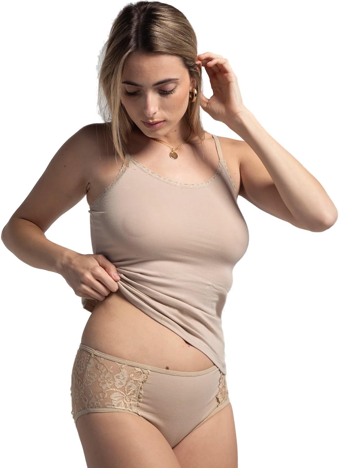 سعر ومواصفات Eve Chantelle سراويل داخلية مثيرة من الدانتيل بقصة عالية (B0H5FC4313) على Amazon EG
