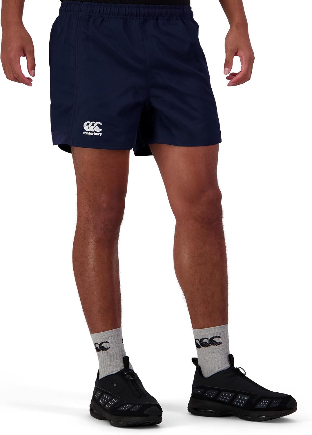 سعر ومواصفات سروال رجالي قصير Canterbury Advantage أزرق داكن، مقاس M (B019R614L6) على Amazon EG