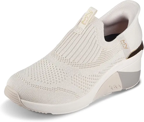 سعر ومواصفات سكيتشرز - حذاء رياضي للنساء A-wedge - Crecent Hands Free Slip-ins (B0CW8JPQ57) على Amazon EG