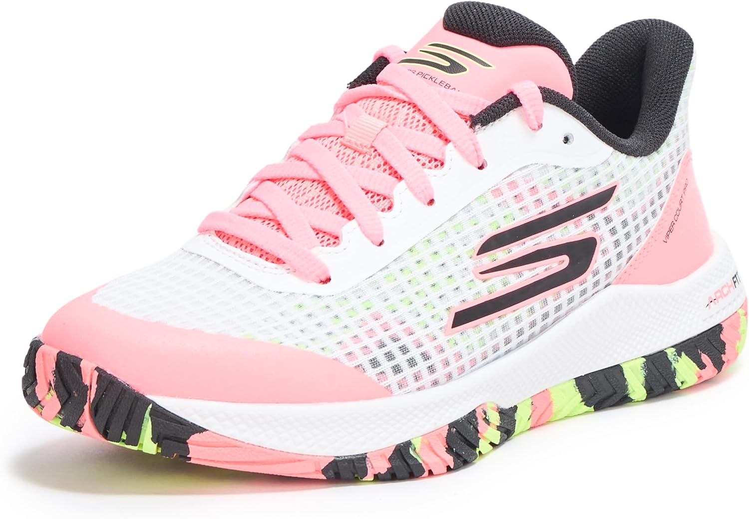 سعر ومواصفات سكيتشرز كالي وومنز Skechers Women's Go Train Arch Fit Viper Court Pro-Pickleball Sneaker (B0CPB1BGVX) على Amazon EG