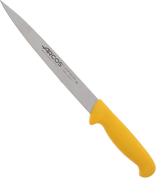 سعر ومواصفات سكين فيليه من اركوس 2900 - أصفر، 32.5 سم (B0D2PLY9CT) على Amazon EG
